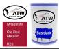 Preview: Mitsubishi, Rio Red Metallic, R20: 500ml Lackdose, von ATW Autoteile West.